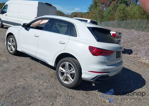 2021 Audi Q3 Premium Plus 45 Tfsi S Line Quattro Tiptronic z USA, uszkodzony, nr VIN WA1EECF34M1036293